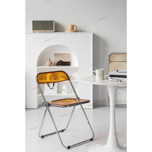 Fábrica al por mayor moderno restaurante clásico Metal, acrílico, <span class=keywords><strong>de</strong></span> comedor <span class=keywords><strong>de</strong></span> moda acento sillas - Product Image 1