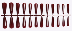 Bigl — autocollants <span class=keywords><strong>à</strong></span> <span class=keywords><strong>ongles</strong></span> artificiels en plastique, 12 coquillages, Clip Stiletto blanc, nouveau fabricant - Product Image 6