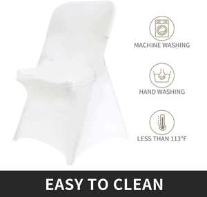 200Pcs Wedding Spandex Folding <strong>Chair</strong> <strong>Cover</strong> - Product Image 3