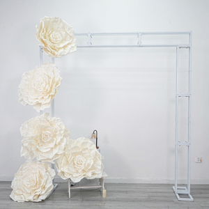 Nouvelles fleurs en papier faites à la main, fleurs géantes 5D pour les décorations de vitrine, ensembles de fleurs en papier - Product Image 1