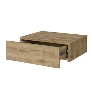 Wall Mounted Floating Nightstand Wood Modern Bedroom <b>Side</b> Table - Product Image 4