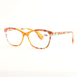 <span class=keywords><strong>Lunettes</strong></span> de lecture PC à imprimé floral <span class=keywords><strong>en</strong></span> gros pour femmes, montures colorées à charnière à ressort, OEM ODM, <span class=keywords><strong>lunettes</strong></span> presbyopes <span class=keywords><strong>en</strong></span> vrac - Product Image 2