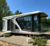 KT Luxury Space Capsule Maison préfabriquée Villa personnalisée Maison moderne pour hôtel appartement ou chambre à coucher Portable Sun Room