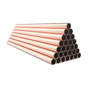 Hot Selling 6 Inch Copper Pipe C12000 C11000 Cooper Tube Price 99.99% Purity Copper Pipe