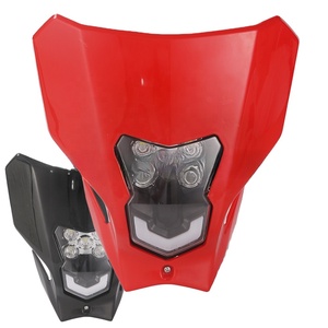 LINGQI Phares à LED modifiés Grimace Cover pour Honda CRF450L CRF450RL Off-road Motorbike Motocross Accessoires - Product Image 1