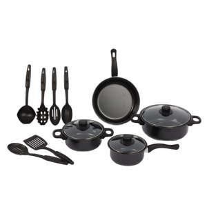 Ensembles de casseroles de cuisine en métal écologiques modernes avec poêle antiadhésive - Product Image 5