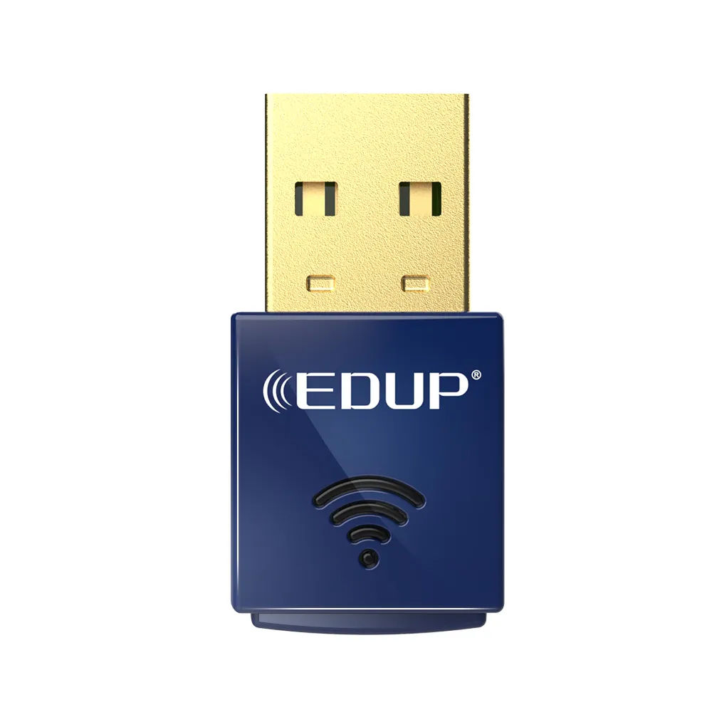 بطاقة شبكة محول واي فاي لاسلكي EDUP EP-N8568 150Mbps 2 في 1 USB 4.0 بلوتوث لنظام أندرويد لينوكس ويندوز مع RTL8723BU