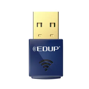 EDUP EP-N8568 nirkabel USB 150, kartu jaringan adaptor Bluetooth 2 in 1 4.0 Mbps untuk Android Linux Windows dengan with