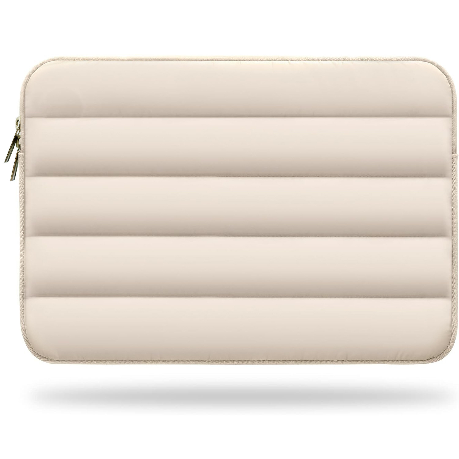 13.3inch Quilted Puffy Laptop Sleeve Carrying Case Tablet Protective Pouch Cover