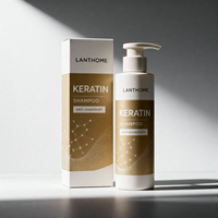 Shampooing Rafraîchissant à la Kératine de Qualité Spa, Formule Douce Anti-Pelliculaire, Usage Quotidien, Tous Types de Cheveux, Sans Sulfate, Mousse Abondante, Vente en Gros