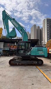 Excavadora Kobelco SK200 de 20 toneladas con cazo de excavación de 1m³ de capacidad, excavadora de cadenas Kobelco SK200 usada - Product Image 2