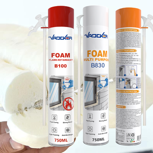 Schiuma Isolante Espandente ad Alta Densità, Ignifuga, in <span class=keywords><strong>Poliuretano</strong></span> PU Rigido per Isolamento Termico di Finestre - Product Image 1