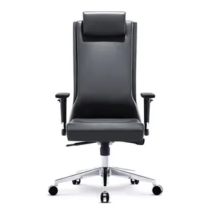 싼 도매 PU 가죽 사무실 회전대 판매를 위한 행정상 의자 높은 뒤 다 기능적인 사무실 의자