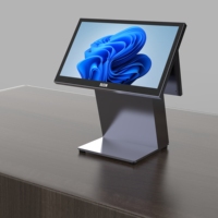 Caisse enregistreuse avec écran tactile, système de point de vente tout-en-un, 2 pièces, J6412, 4G, 64G
