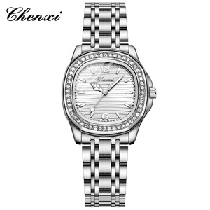 Daily Casual Ladies Quartz <b>Watch</b> with Waterproof Luminous Stainless Steel Band Simple Fashion Wristwatch - Product Image 1