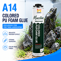 A14 300ML Mastic PU coloré écologique à prise rapide et forte adhérence pour terrarium et construction de roches artificielles