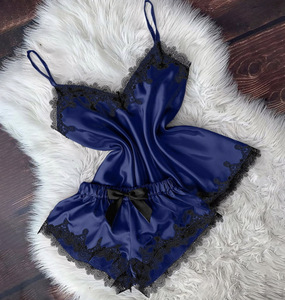 Lingerie Sexy <span class=keywords><strong>Erotica</strong></span>, Camicia da Notte per Donne, Shorts in Pizzo, Pigiama Traspirante, Intimo Sexy Maturo - Product Image 5