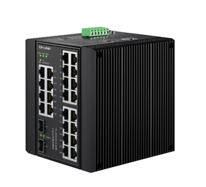 TP-LINK TL-SG5226 Switch Ethernet Industrial Gestionado de Capa 3 para Riel DIN, Amplio Rango de Temperatura (-40°C~75°C) para Seguridad en Automatización Industrial - Product Image 1