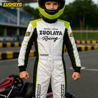 Race-Team Series Ensembles de costumes de course auto et moto unisexes respirants pour enfants % Polyester
