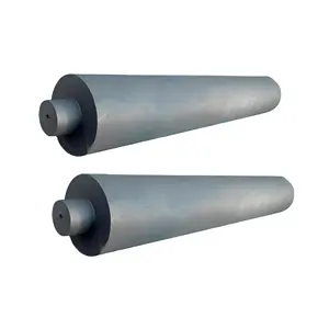 Grafit çubuk elektrot iletken, yüksek termal iletkenlik, yüksek yoğunluklu, statik basınç arıtılmış grafit karbon çubuk