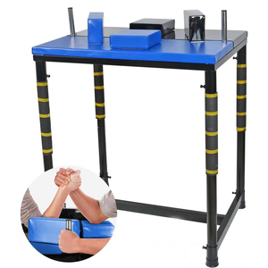 Mesa de Lucha de Brazos TOPTONS, Equipo Deportivo, Máquina de Presión Lateral con Polea, Tapete de Lucha de Brazos, Equipo de Gimnasio - Product Image 1