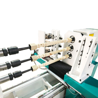 Torno de Madera CNC de Alta Precisión MS-1530-4S con Sistema de Lubricación Automática para Piezas Decorativas de Madera
