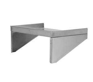 Étagère murale en acier inoxydable à 3 côtés, support de rangement mural commercial pour restaurant, traiteur, cuisine - Product Image 3