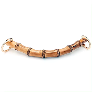 Wholesale Natural Bamboo Handing Handler <b>Bag</b> <b>Accessory</b> Ring Type for Women - Product Image 3
