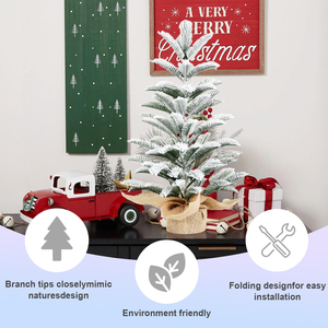 Albero di Chrismas BGJ 50cm tutto-PE taglio spago di alta qualità 180cm in piedi albero di natale artificiale decorazioni per esterni personalizzabili - Product Image 4
