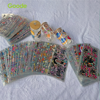 Autocollants de transfert pour gobelets Goode à bas prix, 16 oz, imperméables, écologiques, brillants, durables, résistants aux rayures, UV DTF pour dessins animés