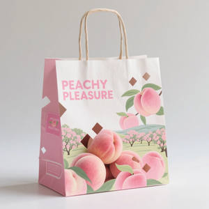 Fabricant <span class=keywords><strong>Sac</strong></span> <span class=keywords><strong>en</strong></span> papier avec poignée torsadée Orange <span class=keywords><strong>Pommes</strong></span> Fruits Raisins <span class=keywords><strong>Sac</strong></span> <span class=keywords><strong>en</strong></span> papier avec pomme - Product Image 5