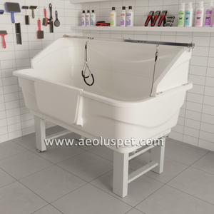 Bañera Independiente para Peluquería Canina de Fibra de Vidrio Ecológica con Diseño Moderno - Product Image 2