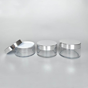 Lz Gói 1Oz 2Oz 3Oz 4Oz 5Oz 6Oz 8Oz Rõ Ràng Pet Làm Sạch Balm Bao Bì Tùy Chỉnh Cơ Thể Dầu Bơ <span class=keywords><strong>Container</strong></span> Lọ Với Bạc Nắp - Product Image 2
