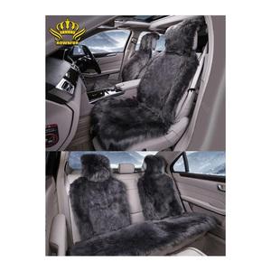 ผ้าคลุมเบาะรถยนต์ขนยาวเทียมหรูหราสำหรับ <span class=keywords><strong>Camry</strong></span> Patrol Logan Rio Solaris Tucson Lada อุปกรณ์เสริมในรถยนต์ - Product Image 2