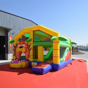 Outdoor Commercial Bouncy Castle Jumping Castle Lion <b>Inflatable</b> Bounce Castle for Kids Adults Party - Product Image 2