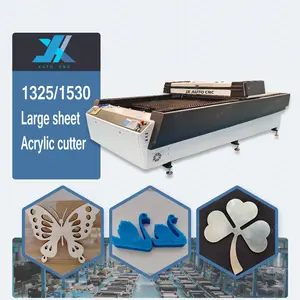 JX 130w 150w 180w 300w 1325 1530 cnc co2 laser engraving cutting machine acrylic wood mdf plywood fabric felt