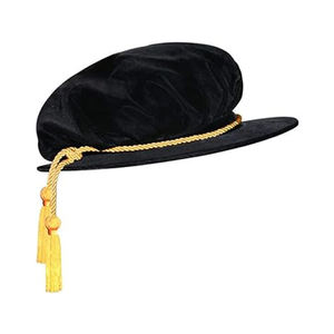 All'ingrosso Unisex Deluxe stile UK velluto nero laurea cappello di dottorato Tudor cofano/Beefeater laurea dottorato <span class=keywords><strong>Tam</strong></span> - Product Image 5