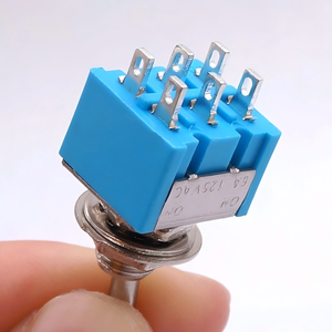 DPDT迷你拨动开关MTS-202 6针2位置开/开6A 125VAC拨动开关微型拨动开关” - Product Image 5