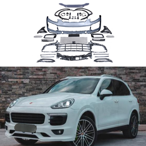 Bodykit pour <span class=keywords><strong>Porsche</strong></span> <span class=keywords><strong>Cayenne</strong></span> 958.2 modifié <span class=keywords><strong>Turbo</strong></span> bodykit pare-chocs phare grille fender 2015-2017 mise à niveau <span class=keywords><strong>2020</strong></span> <span class=keywords><strong>Cayenne</strong></span> <span class=keywords><strong>Turbo</strong></span> - Product Image 2