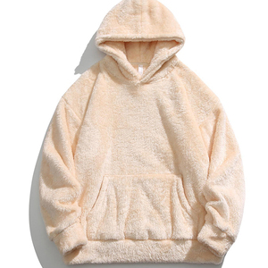 Sudadera con Capucha de Felpa de Doble Cara para Hombre, Otoño Invierno, Talla Grande, Moderna, Versátil, Informal, Cálida - Product Image 1