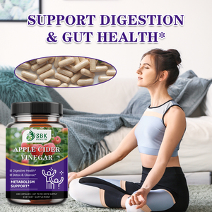 Complément Alimentaire en Capsules de Vinaigre de Cidre de Pomme Marque Blanche OEM pour Favoriser la Santé Digestive et Soutenir la Fonction de Détoxification et de Nettoyage - Product Image 6