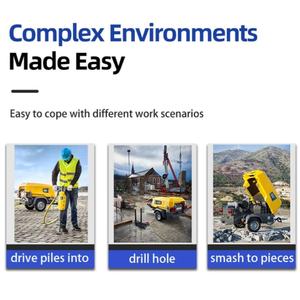 <span class=keywords><strong>Compresseur</strong></span> d'air diesel Atlas Copco XAS 88, conception portable à haute efficacité pour la construction et l'entretien routier, téléphone portable - Product Image 5