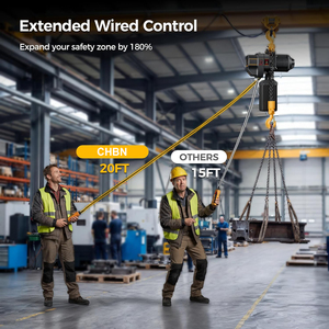 Polipasto <span class=keywords><strong>El</strong></span>éctrico <span class=keywords><strong>de</strong></span> Cadena <span class=keywords><strong>de</strong></span> 1T con Gancho <span class=keywords><strong>de</strong></span> Suspensión y Control Remoto por Cable, Venta Directa <span class=keywords><strong>de</strong></span> Fábrica, Máquina Elevadora - Product Image 3