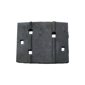 Material ferroviario: Placa de sujeción para rieles, placa base para vías, placa debajo del riel para fijación - Product Image 3