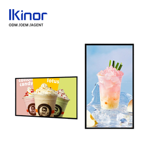Pantalla LCD Ultra Delgada 4K para Señalización Digital Comercial, Panel de Video Wall para Publicidad, con SDK, 43 y 55 Pulgadas, para Tiendas Minoristas y Animación - Product Image 1