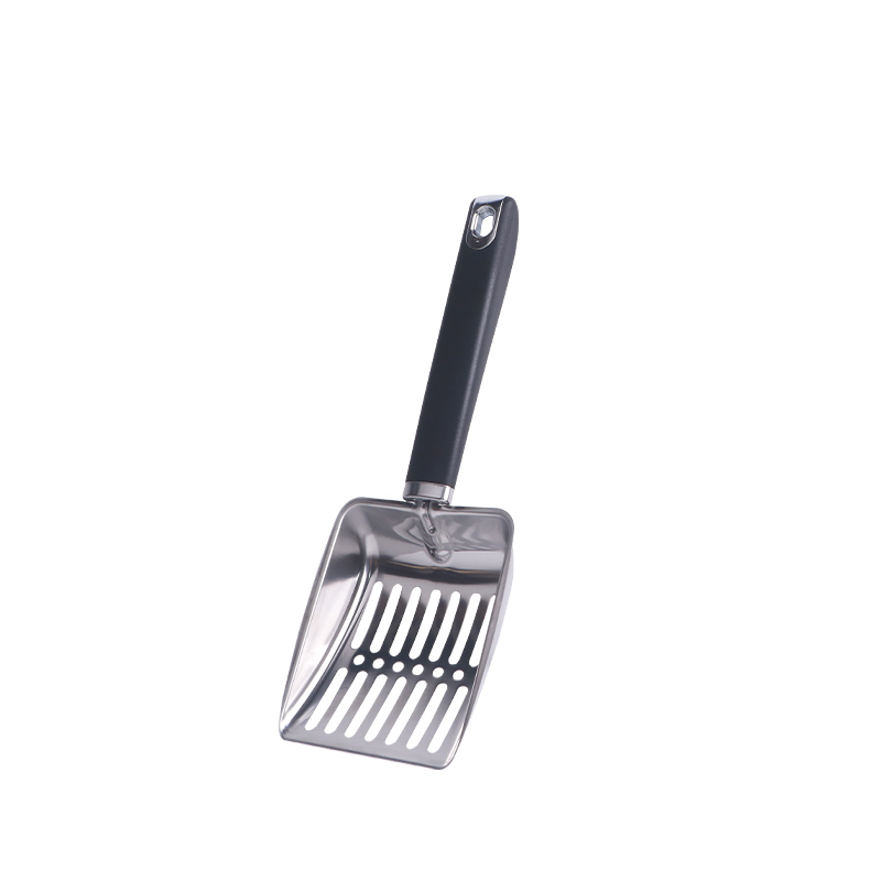 Pelle à litière pour chat argentée, dorée, 30,5 cm