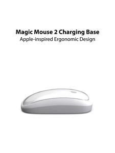 Sạc cơ sở cho Apple ma thuật chuột <span class=keywords><strong>2</strong></span> Ergonomic sạc Trạm không dây sạc dock đứng - Product Image 2