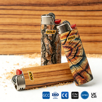 Briquet à gaz jetable J6 Maxi 3D personnalisé en gros, imprimé sur mesure, promotionnel, certifié CE EN13869 UKCA, résistant aux enfants