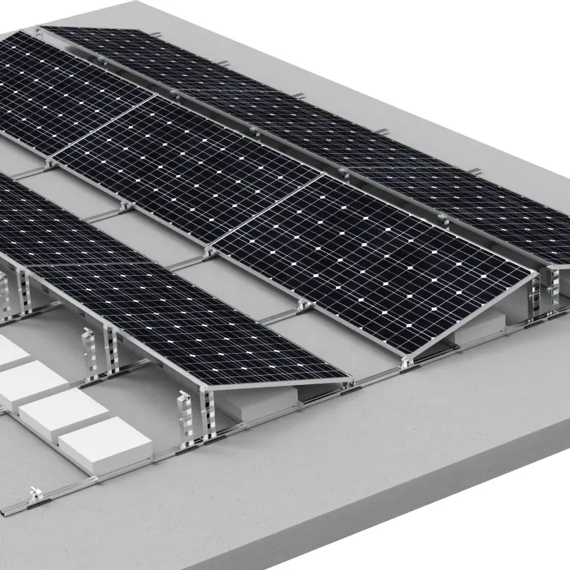 Meilleure façon de monter des panneaux solaires Toit solaire Nouvelle construction