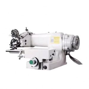 Machine à coudre industrielle à commande informatisée, alimentation automatique, haute vitesse, trois aiguilles, point surjet, 220V - Product Image 1
